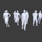 Low Poly People Collection 16