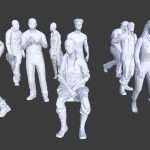 Low Poly People Collection 3