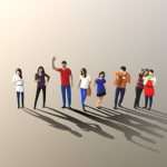 Low Poly Urban People Pack