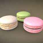 Macarons Low Poly