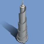 Postmodern skyscraper