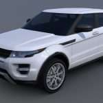 Range Rover Evoque (Low Poly)