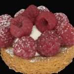 Small raspberry tart / tartelette