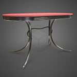 Retro Oval Table