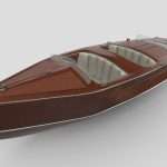 Retro Wood Boat – Chriscraft – Hangerboat