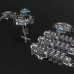 Scifi Corporate Trading + Mining Station