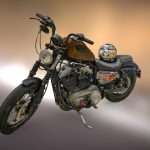 Señor MotorCycle Bike -Photogrammetry Scan