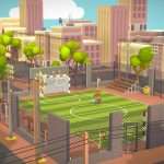 ⚽Soccer football stadium game asset lowpoly city