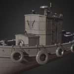 Steel Boat Tug