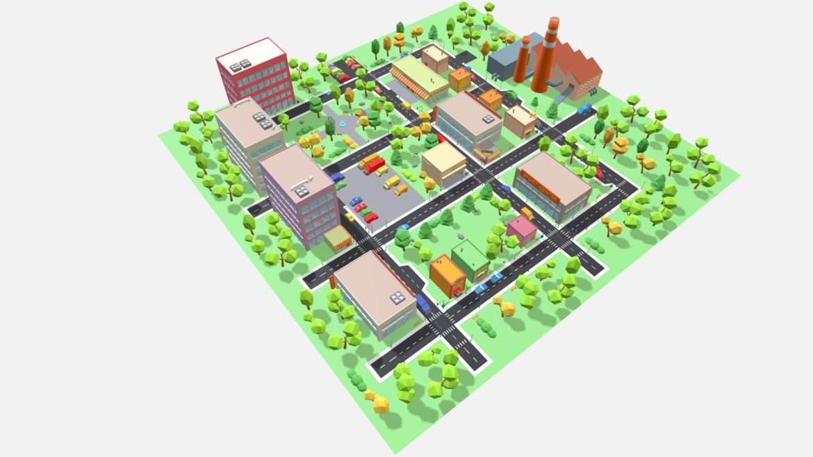 town pack low poly.thumb