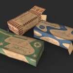 US K-Ration boxes End War WWII