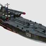 USSR torpedo boat project 123 BIS Komsomolets