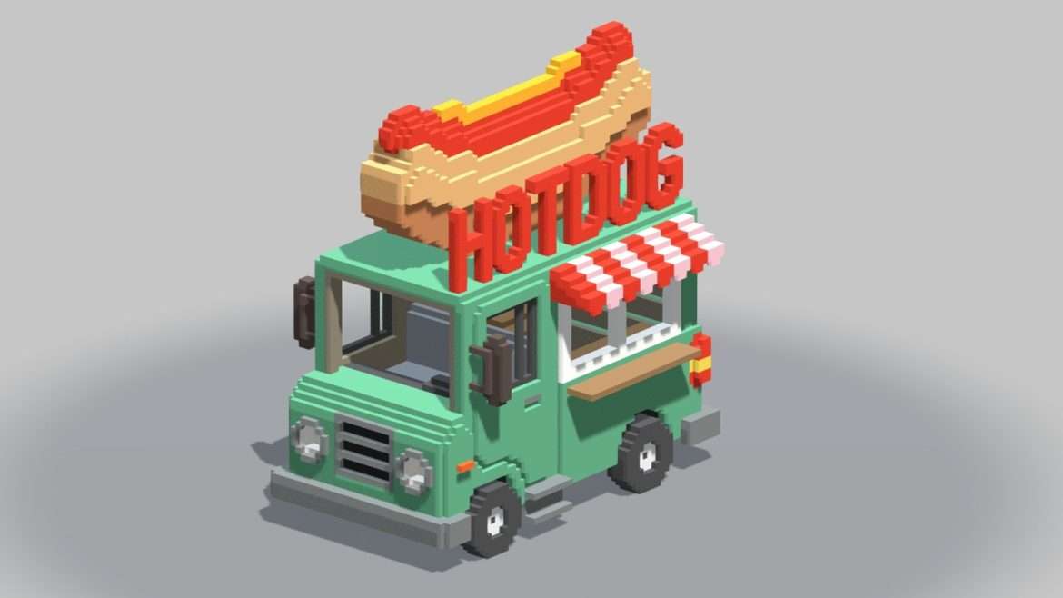 voxel hotdog van.thumb