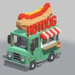 Voxel Hotdog Van