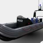 Zodiac Police Boat