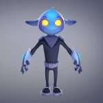 Alien Character | A-pose