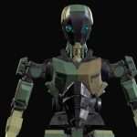 Billbot hard surface character.