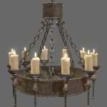Candle Chandelier B