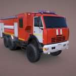 Fire Truck KamAZ