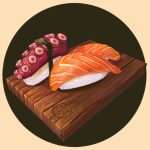 Handpainted Nigiri Sushi Combo