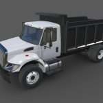International 7400 Dump Truck 2