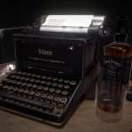 Late Night Poem (Typewriter Noir)