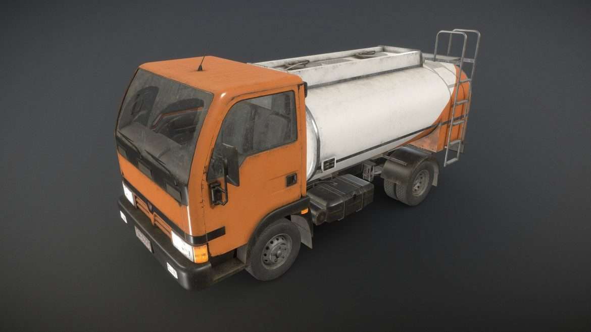 light truck cistern low poly.thumb