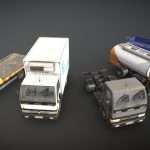 Light Truck Collection – Low Poly