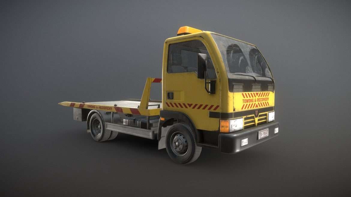 light truck tow low poly.thumb