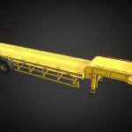 Low Bed Truck Trailer