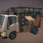 Scavenger Scrap Collecting Truck