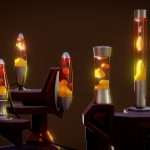 Set of Lavalamps