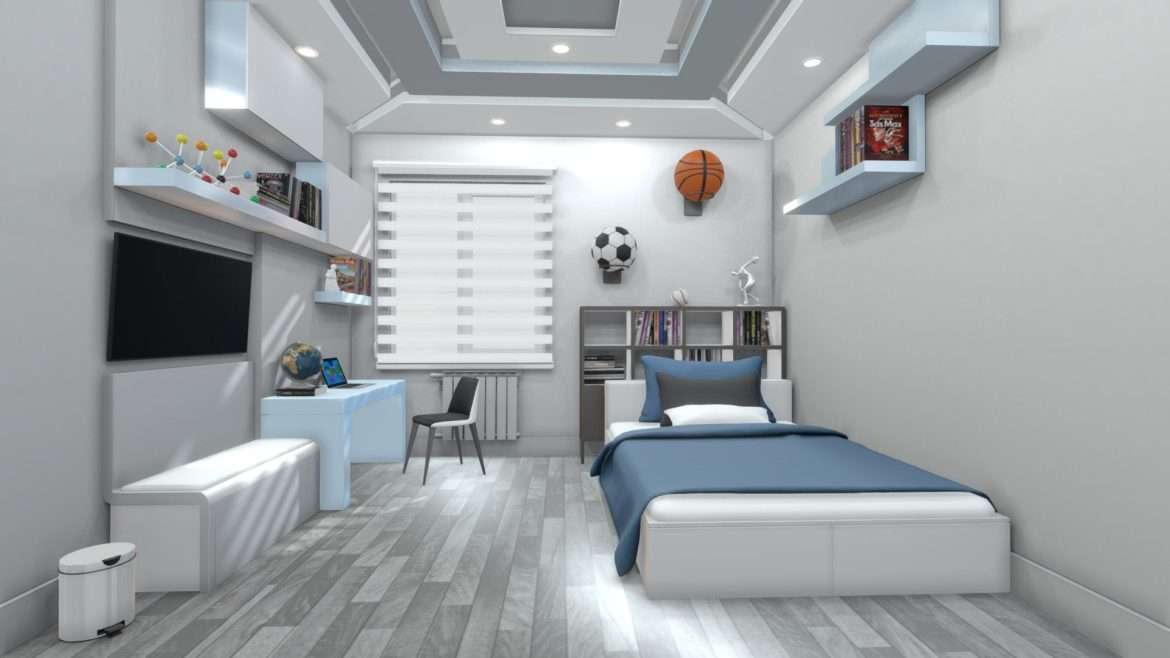 teen bedroom lowpoly.thumb 1