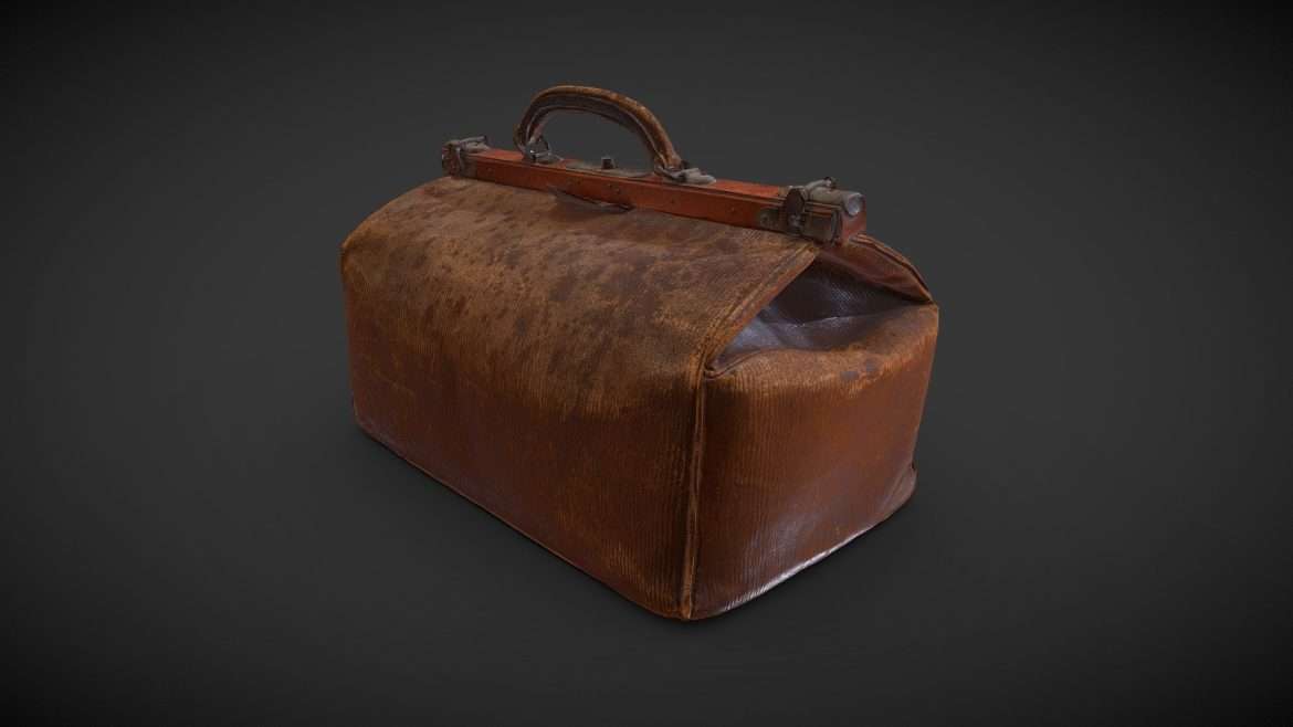 vintage leather suitcase 3d scan.thumb
