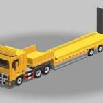 Voxel Truck And Loader Trailer