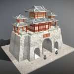 Chinese City Gate