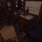 Antique Victorian wooden office