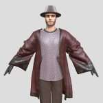 City Man 3d game model