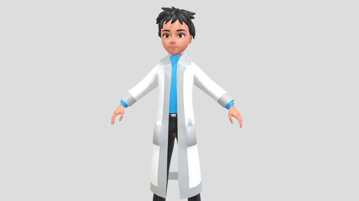 doctor man cartoon 3d game character.thumb