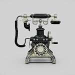 Eiffel Tower 1892 Reproduction Telephone