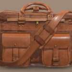 Everett Leather Briefcase Bag