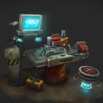 Junkyard Battle Bot Work Bench – CGMA Assignment