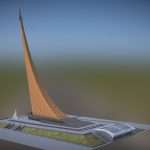 monument to the conquerors of the space_Moscow