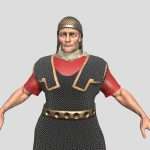Roman Legioner 3d game character