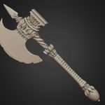 The Eldritch Axe (sculpt)