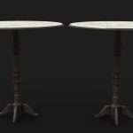 Victorian restaurant coffee table