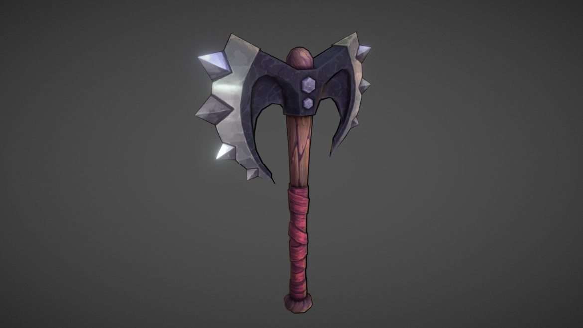 weapon handpaint study for game by danbee team.thumb