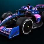 Alpine F1_A522 Choro-Q style blue