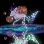 Cosmic Dual Bone Foxes