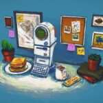 Cozy Retrofuturistic Morning v2